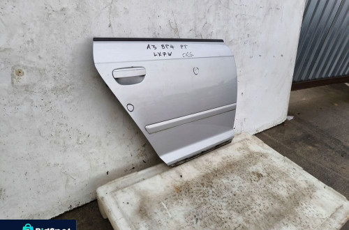 DRZWI PRAWY TYŁ AUDI A3 8P LIFT 2004-2011 LX7W ORYGINAŁ ! *2