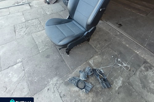 mercedes w169 a-klasa fotel siedzenie przod prawy pasazera europa skora