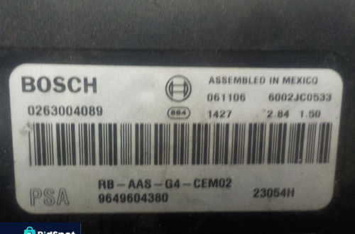 PEUGEOT 607 LIFT STEROWNIK MODUŁ  PDC 9649604380