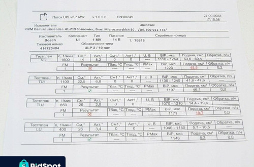 Pompowtryskiwacz 2.0 Tdi Audi A4 B7 A3 Altea Octavia Golf 03G130073G