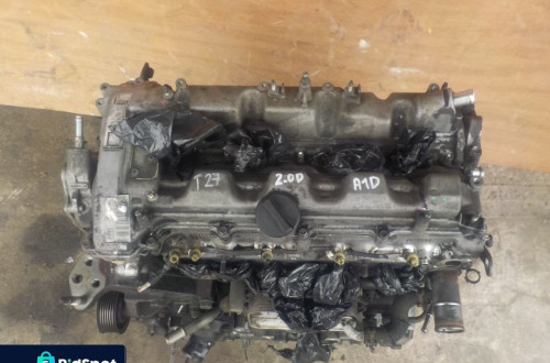 TOYOTA AVENSIS T27 2.0 D SILNIK SŁUPEK 1AD-FTV