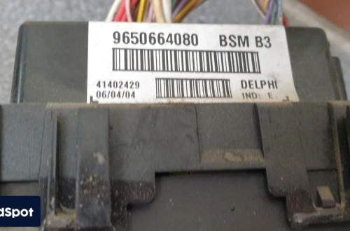 peugeot 206 307 modul bsm 3 skrzynka bezpieczników 9650664080
