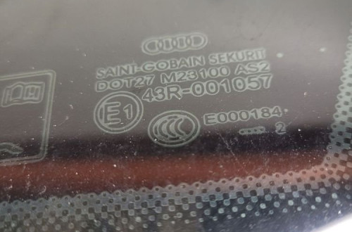 SZYBA KAROSERYJNA AUDI A6 C7 SEDAN PRAWY TYŁ 2012R
