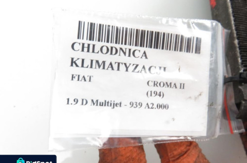 CHŁODNICA KLIMATYZACJI CROMA II 1.9 D 24419327