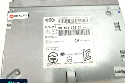 RADIO NAWIGACJA GPS PEUGEOT 508 RXH I LIFT (2014-2018) 9810475880 SMEG