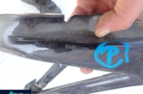 VW BEETLE CABRIO 5C 12-19 ZAWIAS KLAPY PRAWY