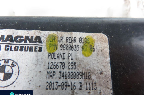 PODNOŚNIK LEWY TYLNY MINI COUNTRYMAN R60 9800635