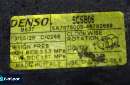 SPRĘŻARKA KLIMATYZACJI FIAT PUNTO II 1.2 46782669