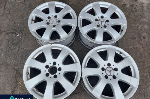 MERCEDES R KLASA W251 FELGI ALUMINIOWE R17 7.5J ET56 5X112 ORYGINAŁ PROSTE !