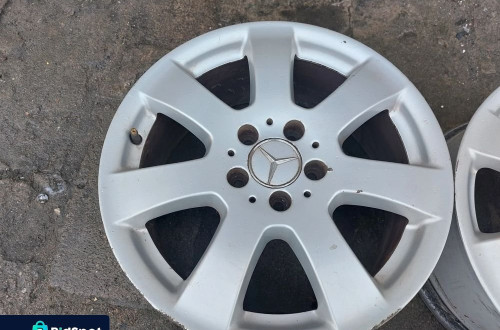 MERCEDES R KLASA W251 FELGI ALUMINIOWE R17 7.5J ET56 5X112 ORYGINAŁ PROSTE !