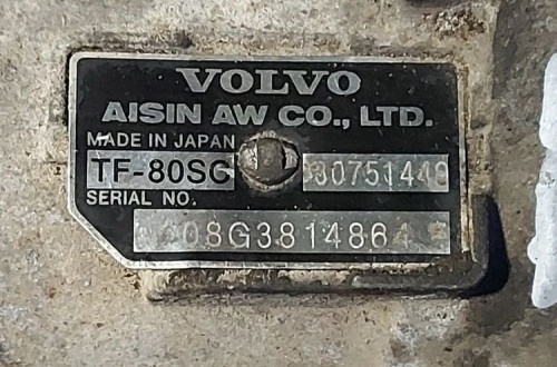 Skrzynia biegów z reduktorem automat Volvo XC90 2.4D TF-80SC
