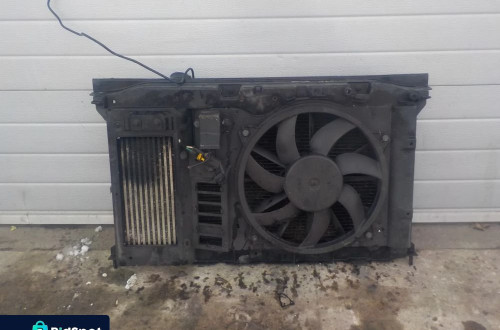 PEUGEOT 3008 1.6 HDI CHŁODNICA WODY INTERCOOLER WENTYLATOR