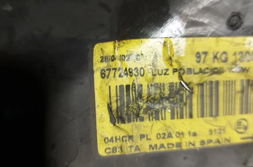 Lampa przednia lewy przód Ford Ka 67724930 97 KG 13006BP &#x27;05r ANGLIK