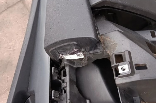 renault laguna iii 3 deska rozdzielcza kokpit konsola poduszka airbag europa regerowana