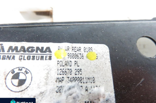 PODNOŚNIK SZYBY PRAWY TYLNY MINI R60 9800636