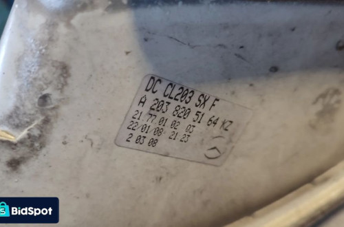 MERCEDES-BENZ CLC W203 Lampa lewy tył tylna lewa  A2038205164