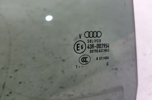 SZYBA BOCZNA DRZWI PRAWY TYŁ AUDI A6 C7 2011 AVANT
