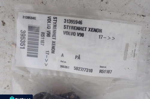 VOLVO V90 S90 16- MODUŁ PRZETWORNICA LAMPY LED
