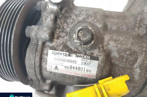 SPRĘŻARKA KLIMATYZACJI PEUGEOT 206+ 1.4 8V 75KM