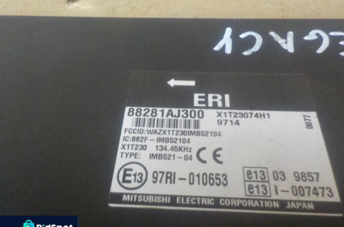 SUBARU LEGACY V MODUŁ STEROWNIK IMMOBILIZERA 88281AJ300