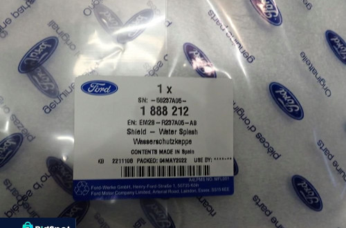 Wygłuszenie drzwi FORD S-MAX GALAXY EM2B-R237A05-AB