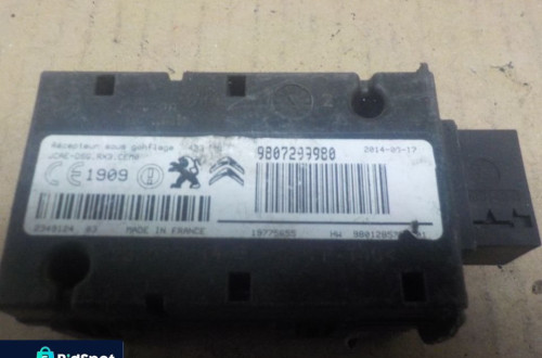 PEUGEOT 508 MODUŁ CZUJNIK CIŚNIENIA OPON 9653190980