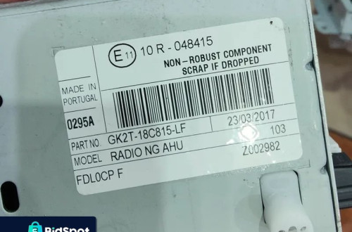 FORD TRANSIT MK8 VIII 16r RADIO NAWIGACJA HV1T-14G370-GNG