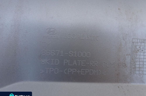 HYUNDAI SANTA FE IV 4 18- DÓŁ SPOJLER ZDERZAKA TYŁ