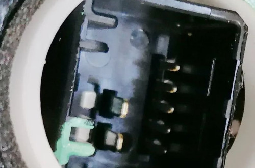 HONDA JAZZ III 14r ZAMEK DRZWI LEWY PRZÓD 7PIN EUROPA