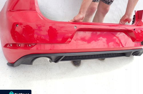 VW GOLF 7 GTI HB LIFT 17- ZDERZAK TYŁ TYLNY PDC