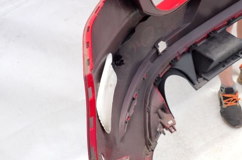 VW GOLF 7 GTI HB LIFT 17- ZDERZAK TYŁ TYLNY PDC