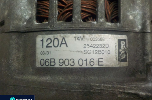 AUDI A4 B6 2.0 FSI ALTERNATOR 06B903016E