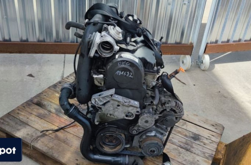 SILNIK KOMPLETNY AUDI VW SEAT SKODA 1.9 TDI BKC