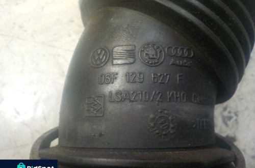 AUDI A3 8P RURA WĄŻ PRZEWÓD DOLOT POWIETRRZA D6F129627