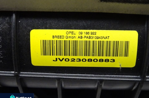 OPEL VECTRA C GTS 02-05 HB 5D PODUSZKA AIRBAG PASAŻERA 09186922