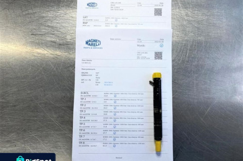 WTRYSKIWACZ TEST 1.5 DCI EJBR04101D WTRYSK WYDRUK IMA RENAULT MODUS MEGANE II CLIO NISSAN DACIA