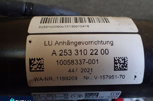 HAK HOLOWNICZY MERCEDES GLC W253 A2533102200