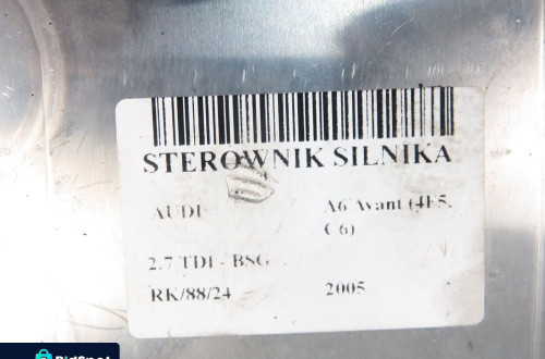 STEROWNIK AUDI A6 C6 2.7 TDI 4F0907401B 0281012496