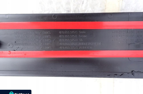 AUDI A6 C6 4F 04-11 LISTWA PROGOWA LEWY TYŁ