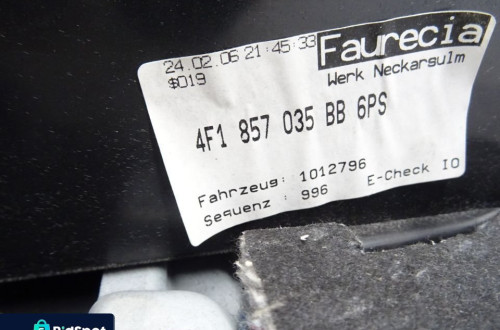 AUDI A6 C6 04-07 2.0TDI SCHOWEK PASAŻERA 4F1857035BB