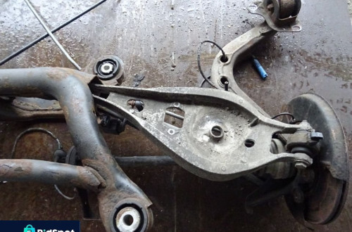 BMW E46 LIFT 2.0D SEDAN WÓZEK BELKA ZAWIESZENIA TYŁ PÓŁOSIE