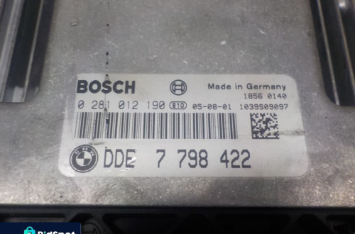 BMW E60 2.5 KOMPUTER STEROWNIK SILNIKA 0281012190