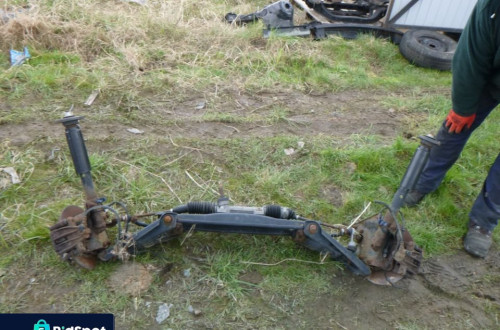 SMART FORTWO BELKA PRZOD ZWROTNICA RESOR piasta