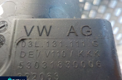 AUDI A5 8T 2.0 TDI RURA INTERCOOLERA  TŁUMIK SZMERÓW 03L131111G