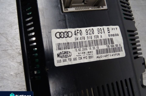 AUDI A6 C6 04-07 2.0TDI KOMBI LICZNIK ZEGAR ZEGARY 4F0920931B