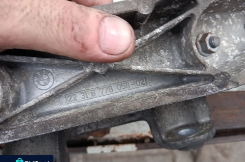 bmw e87 e90 e91 e82 lapa podpora wspornik skrzyni biegow 6778058 6760303