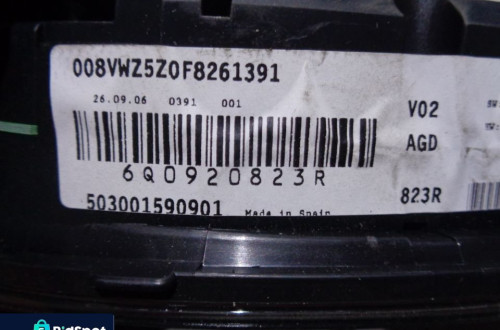 VW POLO IV 9N LICZNIK ZEGAR 6Q0920823R