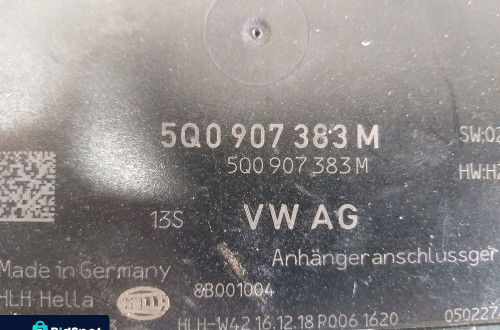 HAK MODUŁ HAKA HOLOWNICZEGO VW SEAT SKODA AUDI 5Q0907383M