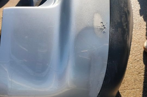 VW TOURAN 03-15r ZDERZAK TYŁ TYLNY LA7W