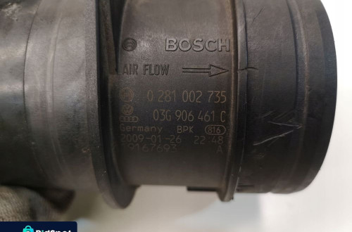 PRZEPŁYWOMIERZ AUDI VW SKODA 03G906461C *ORYGINAŁ*